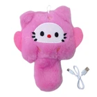 Інтерактивна м'яка іграшка аніме hello kitty рожева (236954-P)