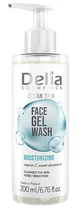 Увлажняющий гель для умывания - Delia Clean Skin Face Gel Wash 200ml (1376642-21475936)