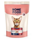 Сухой корм для кошек Home Food для стерилизованных с уткой и грушей