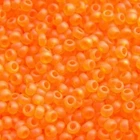 Бисер чешский Preciosa Прозрачный матовый 172 / 90000 калибр 10/0 Оранжевый Упаковка 5 грамм