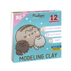 Пластилін Pusheen 12 кольорів 240 г YES (540669)