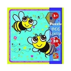 Пазли "Комахи" (бджілки) 20 елементів G-Toys (LI05)