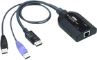 Adapter KVM ATEN KA7189 RJ-45 - USB DisplayPort (KA7189)