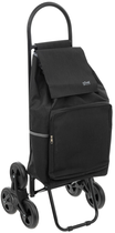 Torba na kółkach 5five Simply Smart 36 L Czarna (3560231535087)