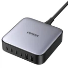 Зарядное устройство Ugreen CD271 6xUSB 200W GaN 4хUSB-C+2xUSB-A Black-Grey (40914)