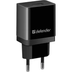 Зарядний пристрій Defender EPA-10 1xUSB 2.1A 5V чорний (LKMTR_802063)