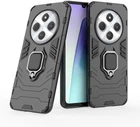 Чехол Iron Ring для Xiaomi Redmi 14C противоударный бампер с подставкой кольцом Black