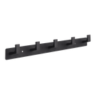 Вішалка на 5 гачків MVM Чорна (HA-05/5 BLACK)
