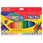 Набор фломастеров Colorino 1 мм 24 шт (14625PTR)