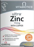 Suplement diety Vitabiotics Ultra Zinc cynk 60 tabletek (5021265246137)