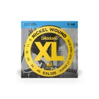 Струны для гитары D'Addario XL Nickel Wound Super Light Top / Regular Bottom (09-46) (EXL125)