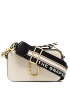 Сумка кожаная Marc Jacobs The Snapshot New Cloud White Multi M0012007
