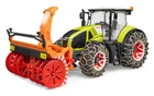 Машинка Bruder Трактор Claas Axion 950 со снегоочистителем 03017