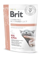 Сухой корм для кошек Brit VD Renal при заболеваниях почек с яйцом и горохом
