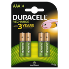 Акумулятор Duracell Recharge AAA/LR3 750 мА·год 4 шт. (5005004)(5000394045019)