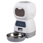 Автоматична розумна річниця пластикова для домашніх тварин 3.5л WiFi, Elf Pet Feeder White