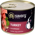 Влажный корм Savory для взрослых собак с индейкой