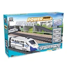 Дитяча залізниця Power Train BSQ 2181 86 елементів зі світлом та тунелями довжина колій 914 см