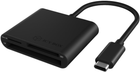 Czytnik kart Icy Box USB-C Multi Card Reader Black (IB-CR301-C3)