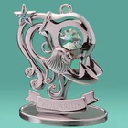 Фигурка Crystocraft со стразами Swarovski Знак зодиак Водолей 8 см 0267-001 SL