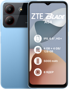 Smartfon ZTE Blade A54 4/128GB Blue (6902176108655)