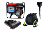 Дизельный генератор MAST GROUP YH4000AE + подарок газовая плитка Orcamp CK-505 + 4 газовых картриджа 400 мл + лейка