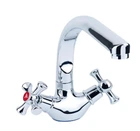 Змішувач AQUATICA PL 1/2" для кухні Г-гусак на гайці PL-4B255C (9777120)