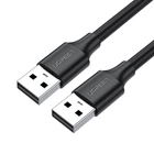 USB кабель USB на USB тато-тато UGREEN Extension Data Cable (1,5m, 480 Mbit/s, USB 2.0). Black