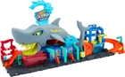 Трек Хот Вилс Измени Цвет Акула Hot Wheels City Color Changing Ultra Shark Car Wash Mattel HTN82