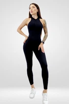 Спортивный комбинезон женский LILAFIT для гимнастики йоги фитнеса Черный M (LFJ000017)