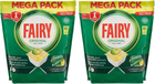 Капсули для посудомийних машин Fairy Original All In One Lemon 2 x 82 шт (8006540763612/2)