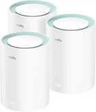 Mesh WiFi система роутеров Cudy M1300 3-pack AC1200 Wi-Fi Gigabit Mesh Solution 2.4 ГГц/5 ГГц White (M1300(3-PACK))