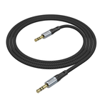 Аудiокабель HOCO UPA26 3.5mm male to 3.5mm male, nylon braid, 1m, Black (6942007608800)