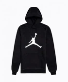 Кофта мужская Jordan Jumpman Logo Fleece Hoodie S Чорний AV3145-010