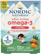 Жирные кислоты Nordic Naturals Конфеты в виде рыбок Nordic Omega-3 Fishies 300 мг 36 шт. (768990311307)