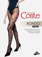 Колготы 20 Den женские Conte Ce Fantasy Rondo 4 р Графитовые (4810226504239)