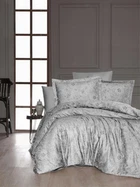 Семейный комплект First Choice Advina Grey Сатин 2 x 160х220 см наволочки 2 x 50х70 см, 2 x 70х70 см