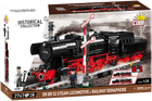 Конструктор Cobi Historical Collection DR BR 52 Steam Locomotive & Railway Semaphore 2747 деталей (5902251062873)