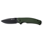 Ніж Sencut Slashkin Black Blade Green Micarta (S20066-3)