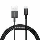 Зарядний кабель Baseus Superior Series Fast Charging Micro USB 2A 1m Black (CAMYS-01)