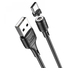 Зарядний кабель HOCO X52 Sereno Magnetic Type-C 3A 1.2m Black