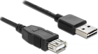 Подовжувач Delock EASY-USB 2.0 Typu-A male > USB 2.0 Type-A female Black 5 м (4043619833733)