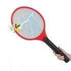 Електрична мухобійка на акумуляторі Rechargeable Mosquito-hitting Swatter Червоний