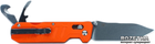 Кишеньковий ніж Ganzo G735 Orange (G735-OR) - зображення 2