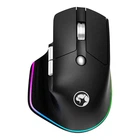 Миша комп'ютерна ігрова MARVO Wireless Mouse G803W RGB-підсвічування Bluetooth / 2.4G / Type-C 1600-4000dpi Чорний