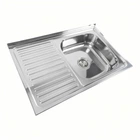 Кухонна мийка з нержавіючої сталі Valeso поліровка 8050 R (0,7/160 мм)