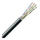 Кабель ЗЗКМ Category 5e U/UTP PE 305м, чорний (7091003)