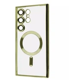 Чехол WAVE Premium Metal Color Case with Magnetic Ring Samsung Galaxy S24 Ultra Gold