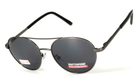 Окуляри Global Vision Aviator-1 (gray), чорні