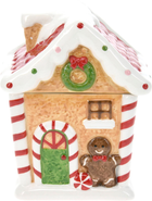 Naczynie Home Styling Collection Cookie świąteczne domek z piernika 18 cm (8720573822657)